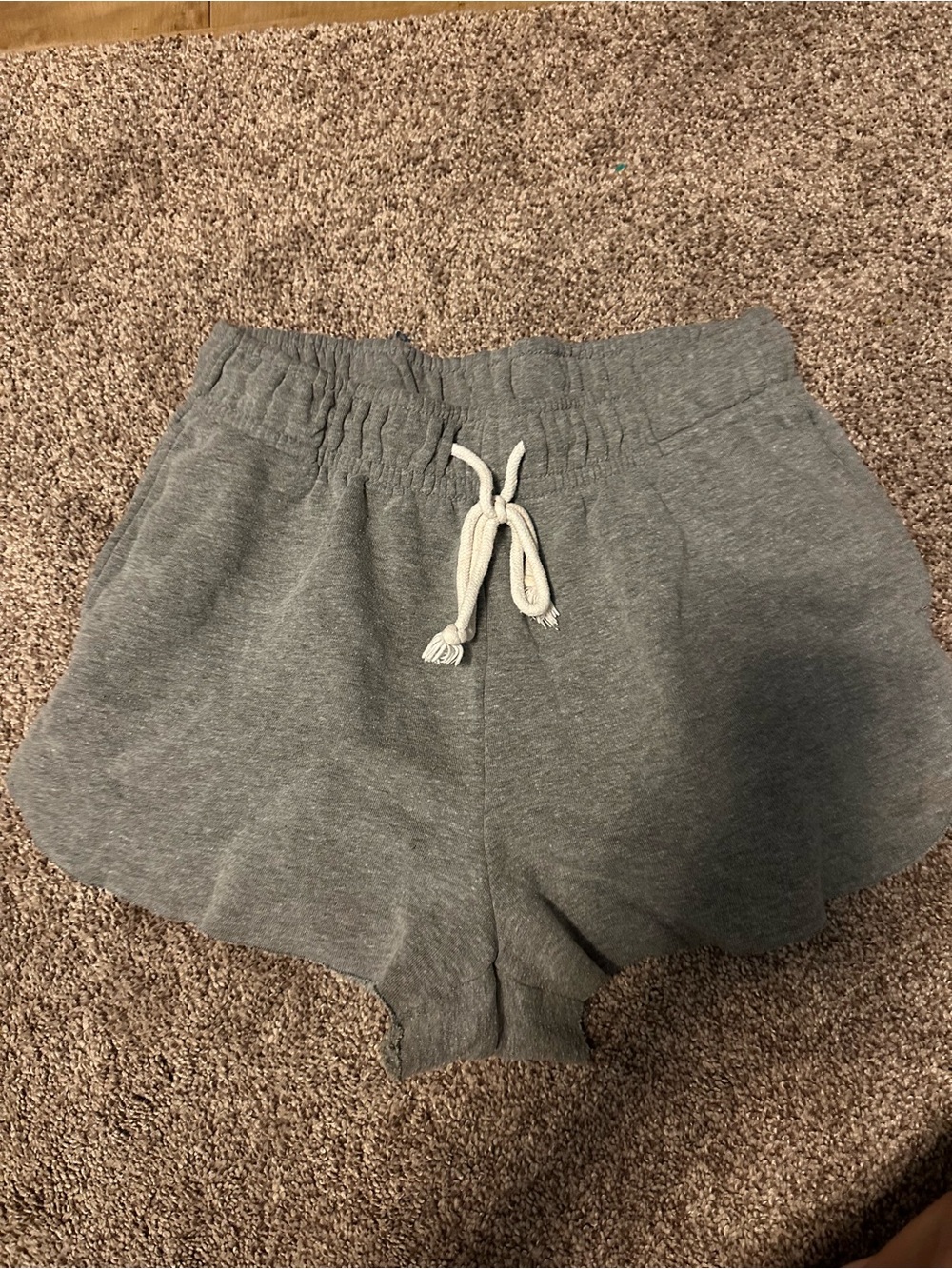 Women’s Gray Lounge Shorts with Drawstring Wild Fable